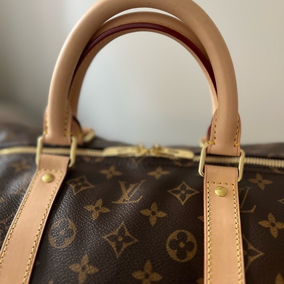 LOUIS VUITTON 55 KEEPALL BANDOULIERE - Picture 7 of 8